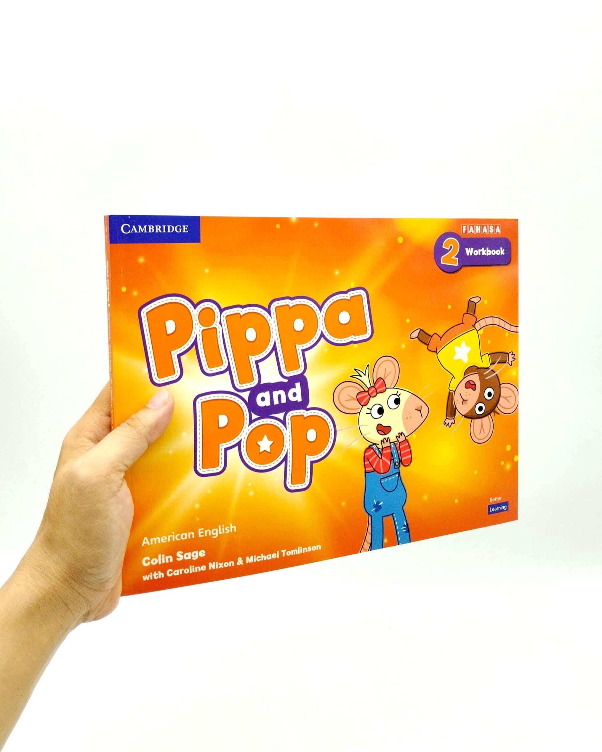 Sách ngoại văn: Sách Giáo Trình Tiếng Anh Mẫu Giáo - Pippa And Pop Ame