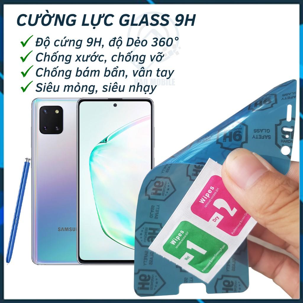Dán cường lực dẻo nano dành cho Samsung Note 10 Lite