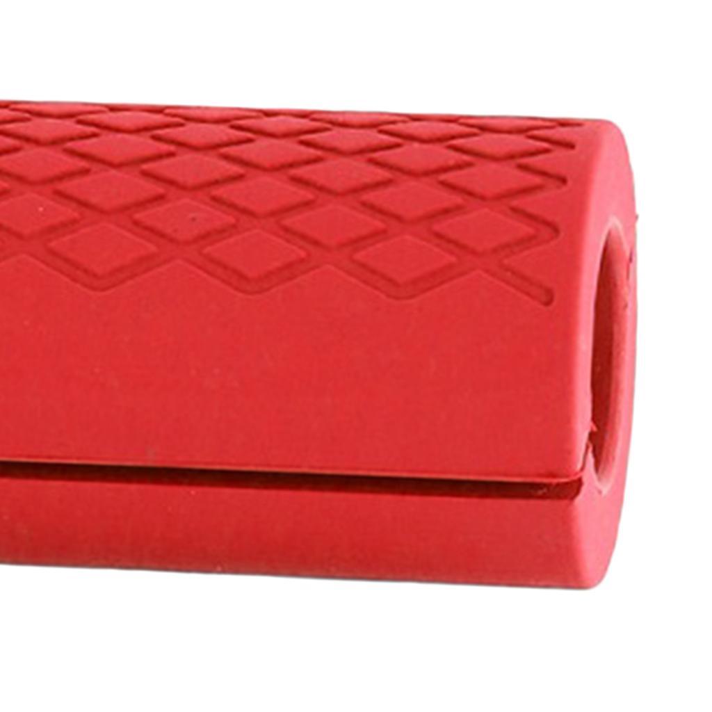 2x Bar Thick Barbell Dumbbell Grips For Weightlifting Triceps Chest