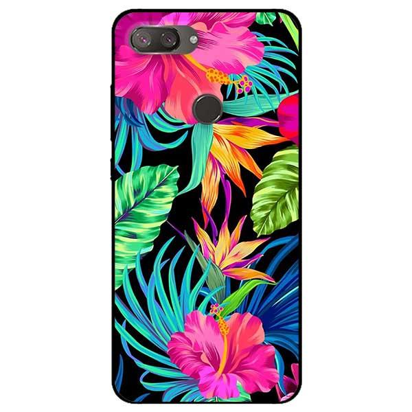 Ốp lưng dành cho Xiaomi Mi 8 Lite - Hoa Đa Sắc