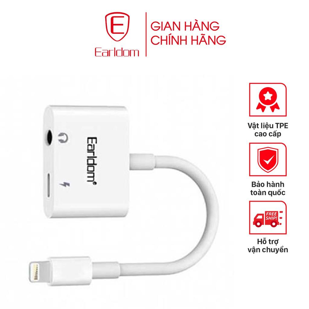 Jack Earldom OT-16 chuyển đổi sang 2 cổng Lightning và cổng 3.5) - Hàng chính hãng