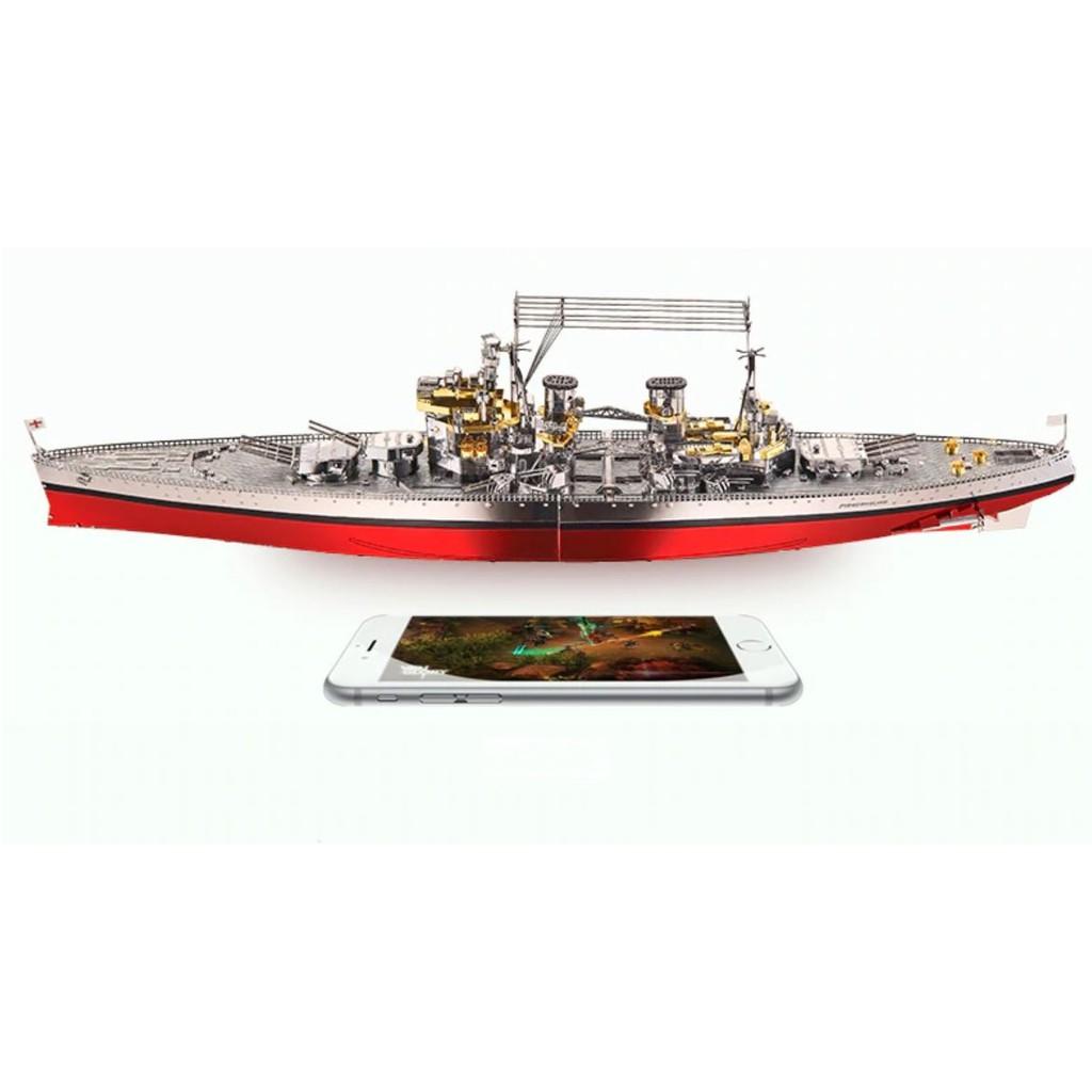 Mô Hình Lắp Ráp 3d Thiết Giáp Hạm HMS Prince of Wales - Anh