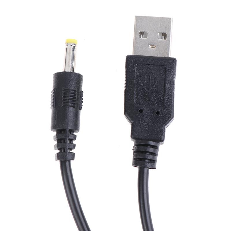 1pc 1.2m 5V USB A đến DC Sạc điện sạc dây điện cho PSP 1000/2000/3000