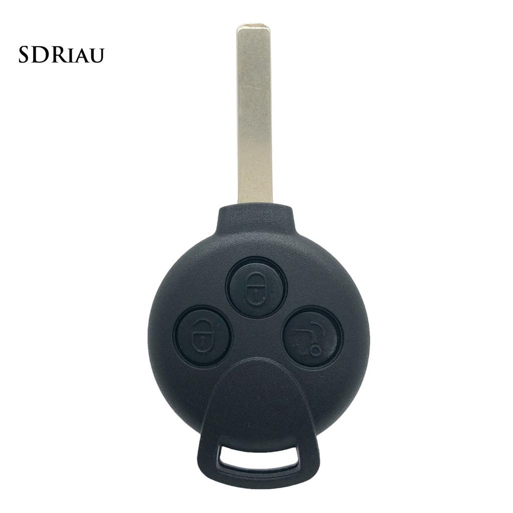 Vỏ Chìa Khóa Điều Khiển Từ Xa 3 Nút Cho Mercedes-Benz Smart Fortwo