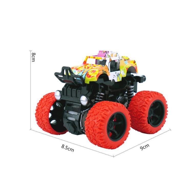 Xe ô tô địa hình Nhào Lộn chi tiết Y Như Thật Monster truck