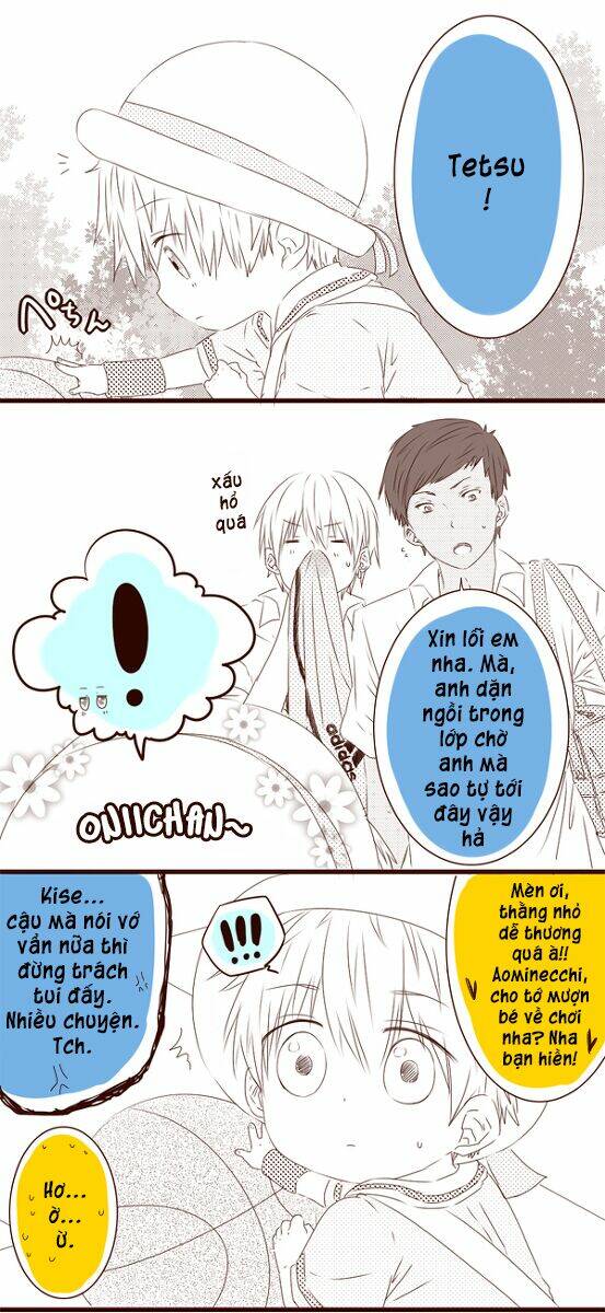 kuroko – tuyển thủ vô hình: my little brother chapter 2 1