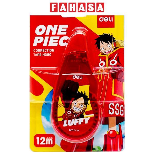 Bút Xóa Kéo One Piece - 5mm x 12m - Deli EH380 - Luffy