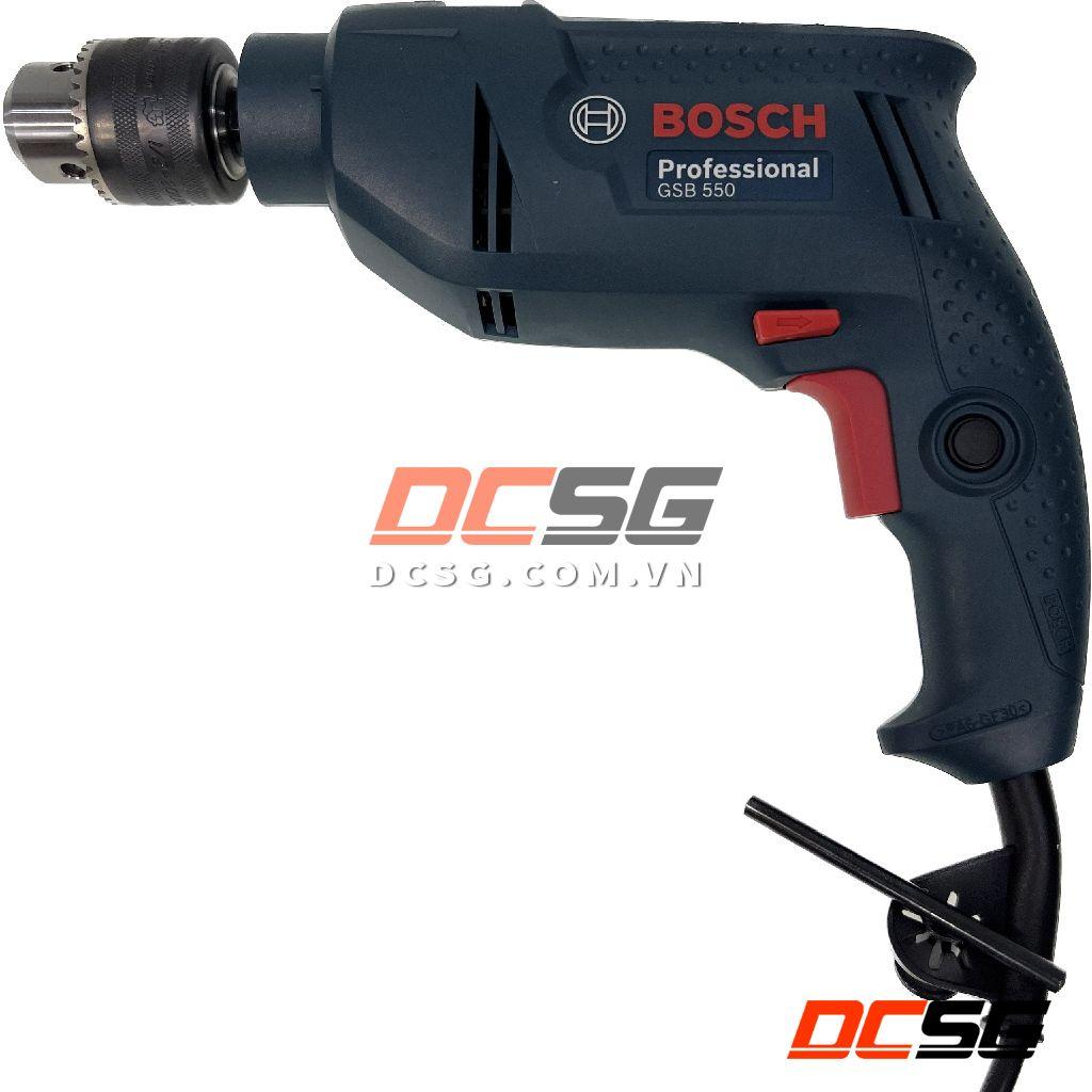 Máy khoan động lực dùng điện 550W Bosch GSB 550 (hộp giấy)