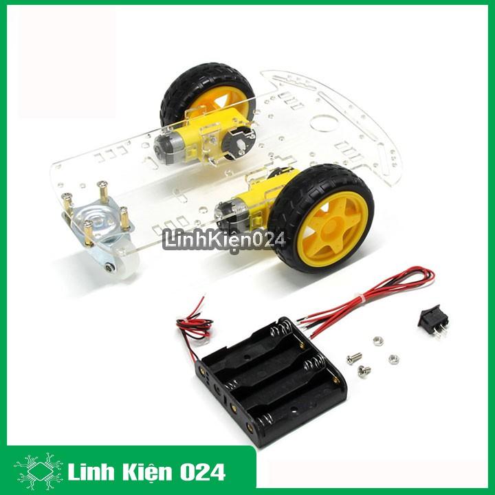 Combo Khung Xe Robot 3 Bánh V1