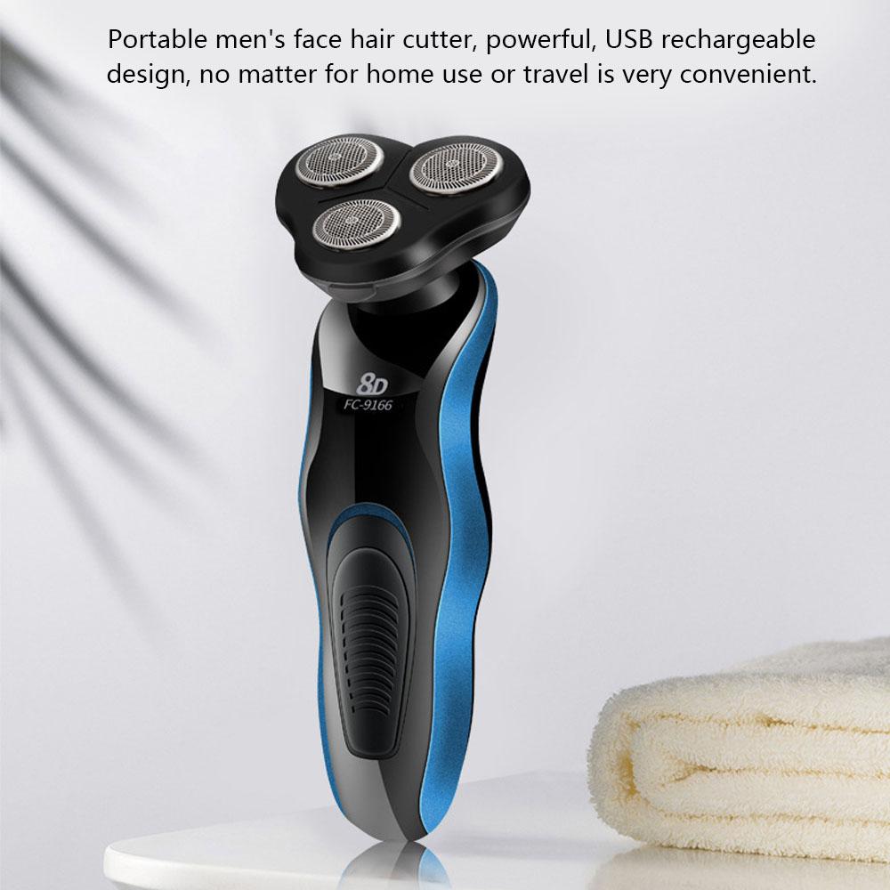 USB Rechargeable Face Hair Cutter Multifunctional Washable Electric Nose Hair Trimmer Household Men's Beard Cut