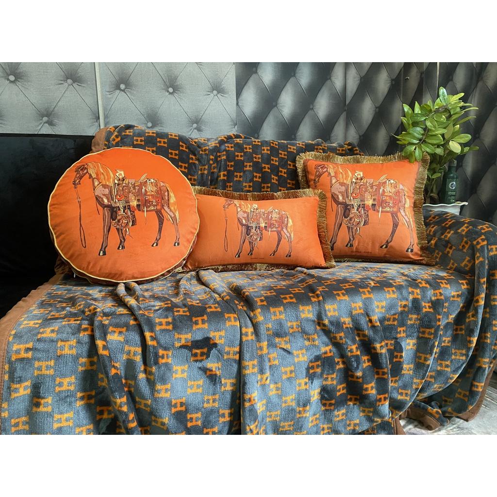 Gối trang trí sofa cao cấp KENHOME - gối trang trí - gối sofa - gối tựa lưng sofa 45x45cm
