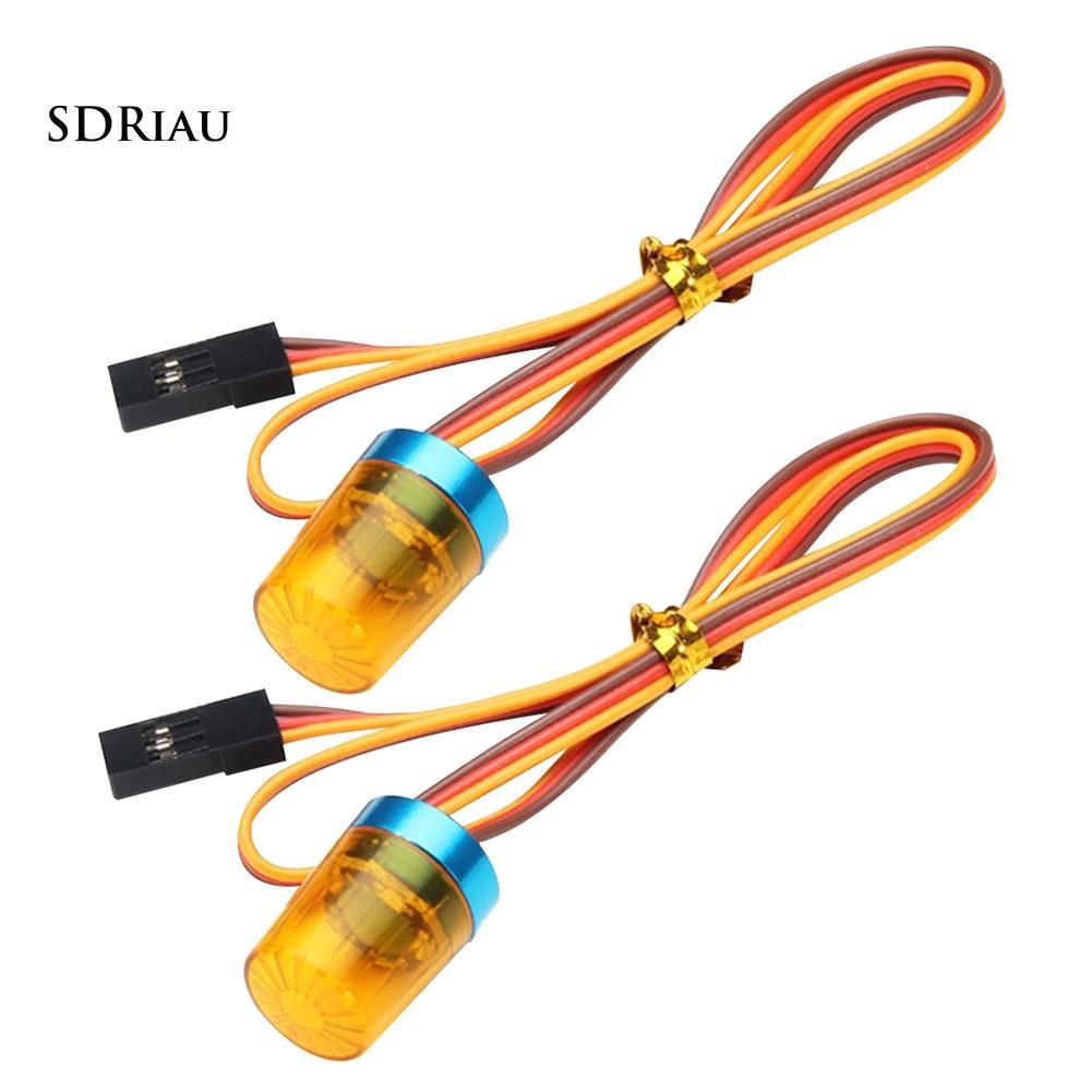 Set 2 đèn led cảnh báo dành cho xe cảnh sát điều khiển từ xa