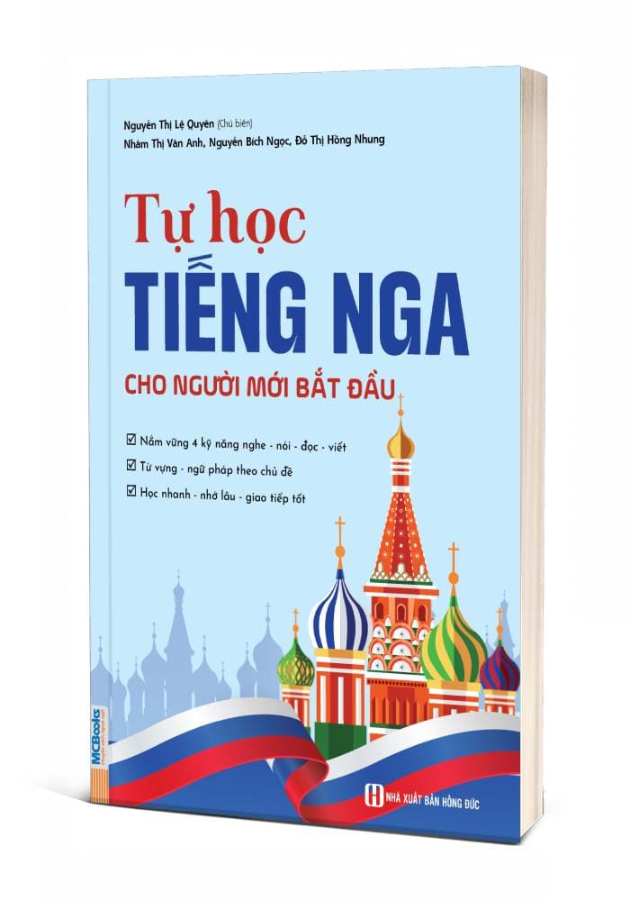 Sách Tự Học Tiếng Nga Cho Người Mới Bắt Đầu