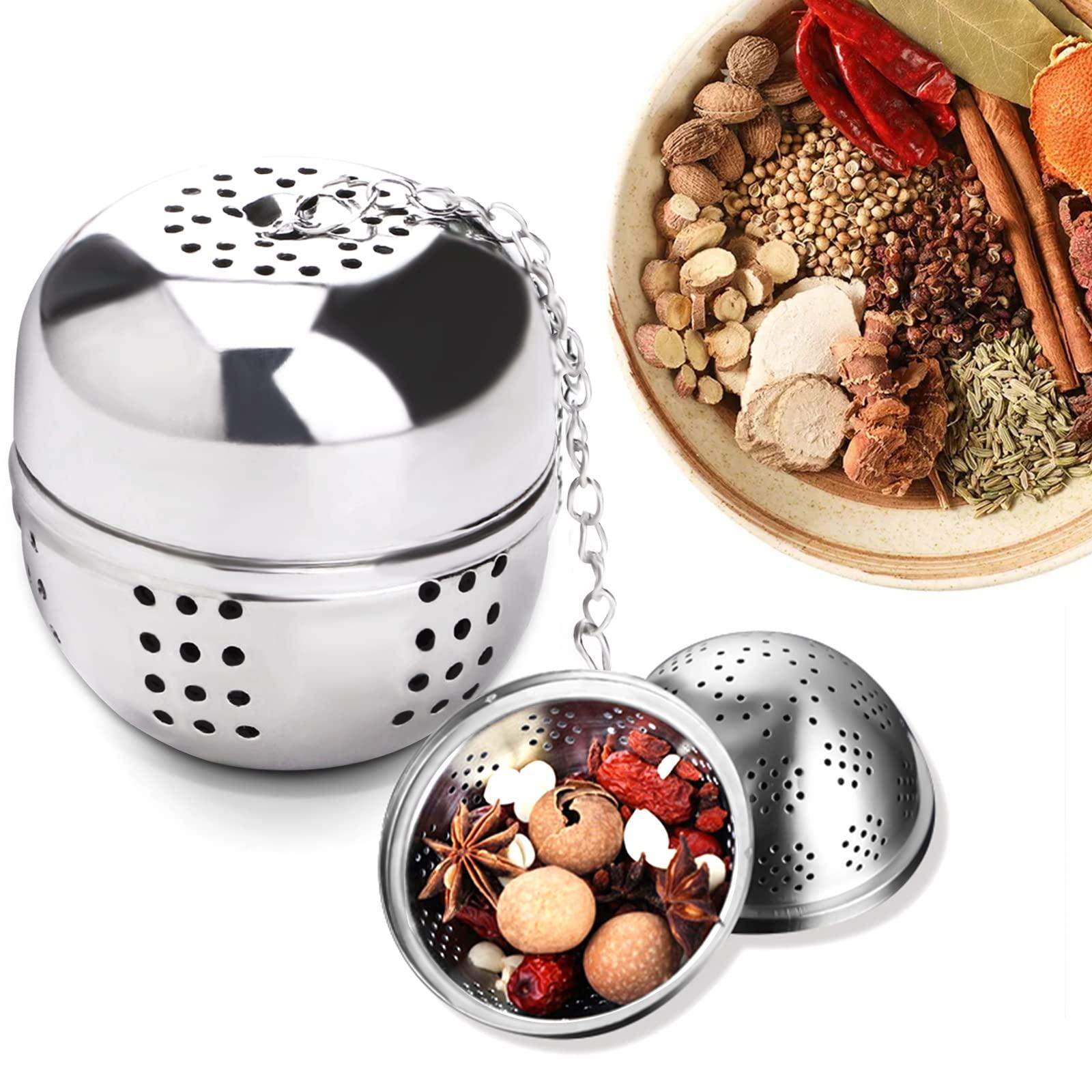 2 miếng thép không gỉ truyền trà, cửa hàng trà trong trà cho trà, gia vị và hầu hết các cốc và ấm trà