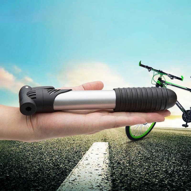Bơm Xe Đạp Mini Treo Xe Gắn Khung Sườn Có Đế Gắn Sử Dụng Khẩn Cấp 70Psi Siêu Nhẹ Xy Lanh Lõi Nhôm BƠM XE ĐẠP