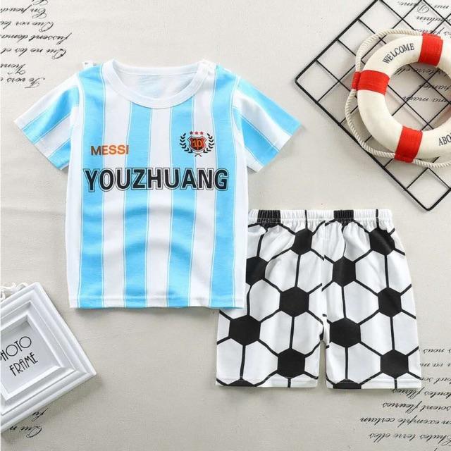 Bộ cotton xuất Hàn cho bé trai và bé gái