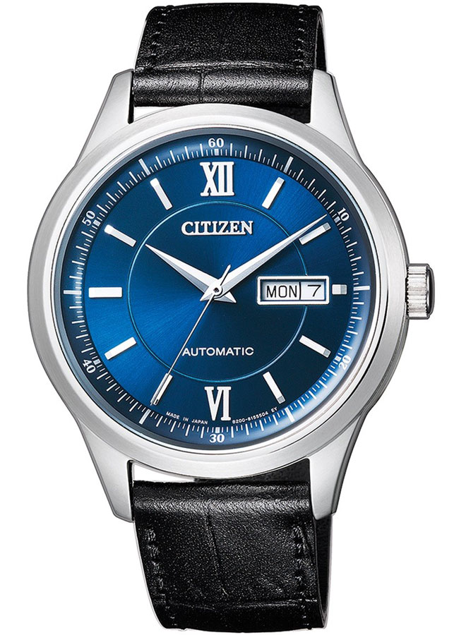 Đồng Hồ Nam Citizen Dây Da NY4050-03L - Mặt Xanh