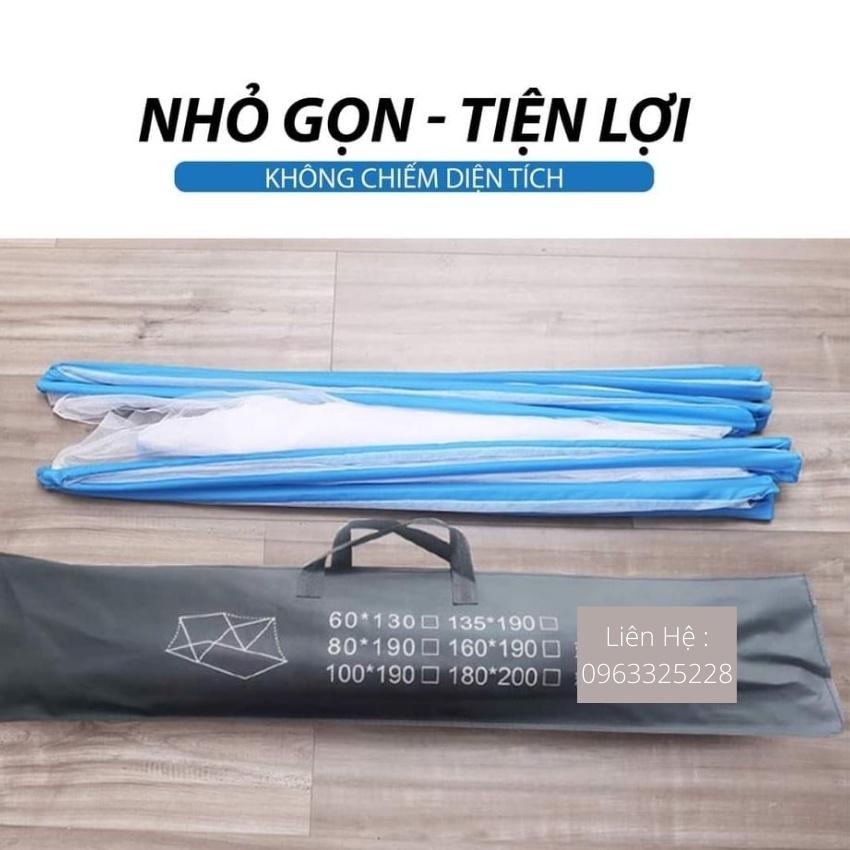 Mùng chup chống muỗi gấp gọn tự bung người lớn tiện dụng Kiều Phi