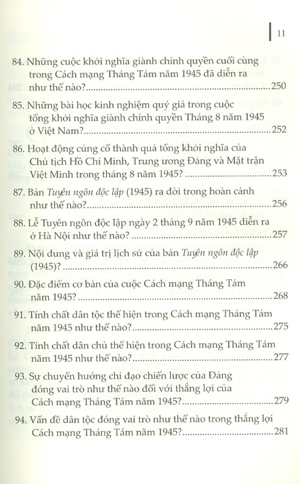 100 Điều Nên Biết Về Cách Mạng Tháng Tám 1945