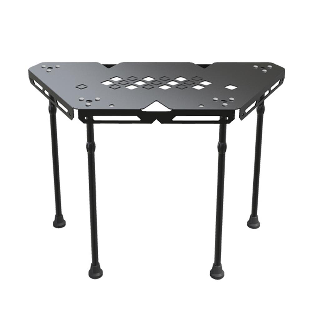 Bàn hợp kim nhôm cắm trại di động có thể điều chỉnh chiều cao sử dụng ngoài trời Picnic câu cá