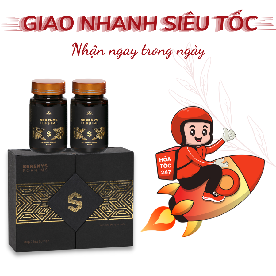 Combo 2 Hộp Tăng Cường Sinh Lý Nam Serenys Fohims
