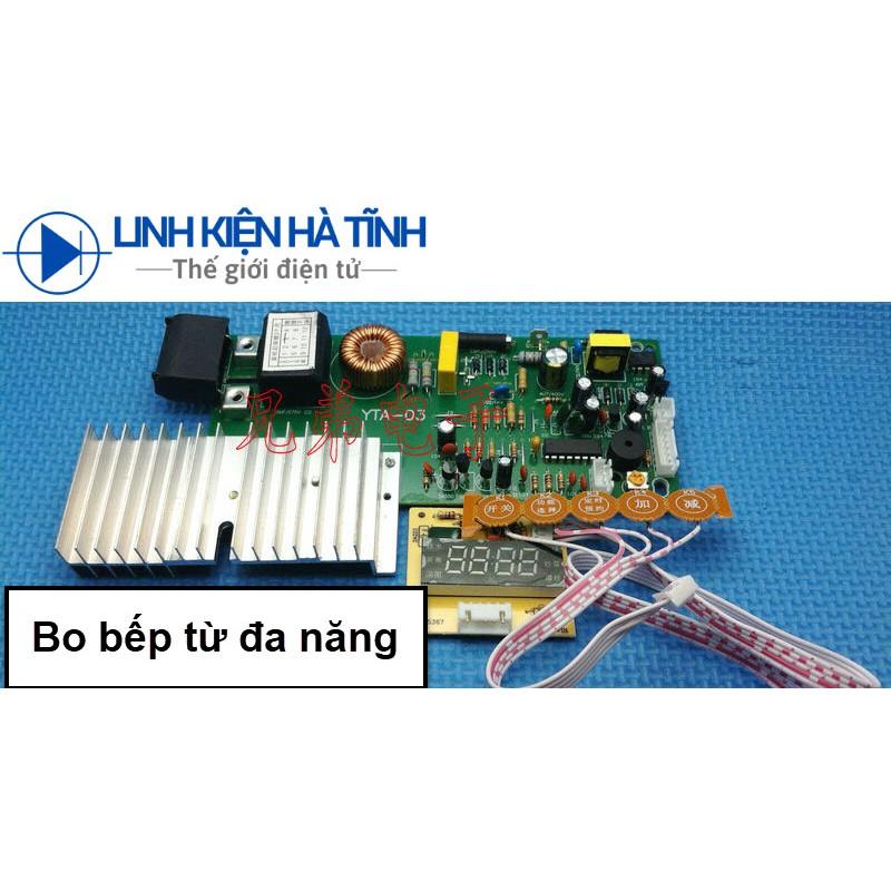 Bo bếp từ mạch bếp từ đa năng với phím cảm ứng