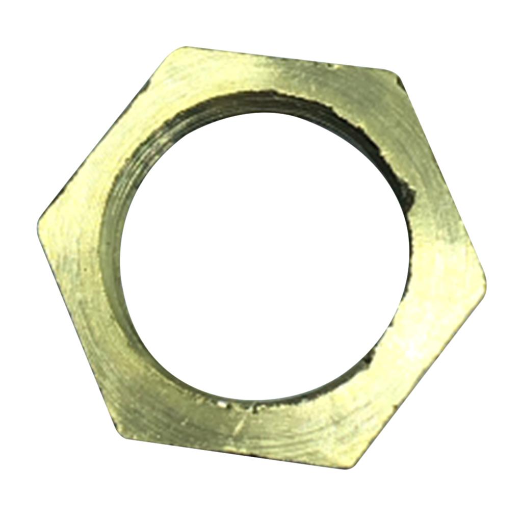 Nut Lock Screw Nut Brass Hexagonal Brass Shaped Round Nut Accessory