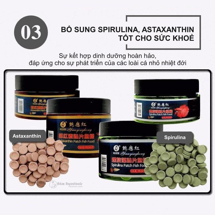 Viên Thức Ăn Dán Dành Cho Cá Cảnh