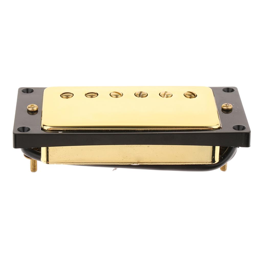 50mm Kép Nóng Đường Sắt Bán Cổ Pickup cho LP Đàn Guitar Điện Thay Thế