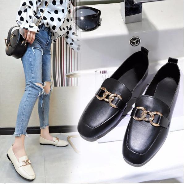 Giày Búp Bê Nữ Da Đính Khuy Hottrend 2021 MBS315 - Seun Shoes