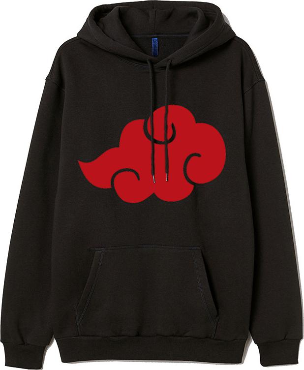 Áo Hoodie Biểu Tượng Akasuki Naruto Anime