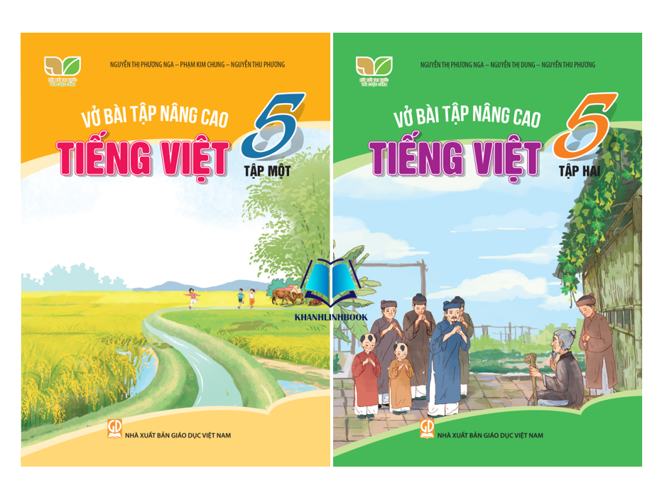 Sách - Combo Vở bài tập nâng cao Toán + Tiếng Việt lớp 5 (Kết nối tri thức với cuộc sống)
