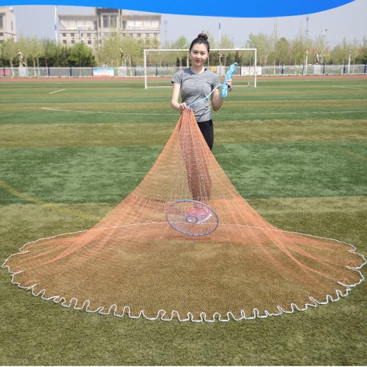 Siêu rẻ- CHÀI CÁ - chài đánh cá Thái Lan sợi dù có đĩa chuyên bắt cá tôm LDC-8 1