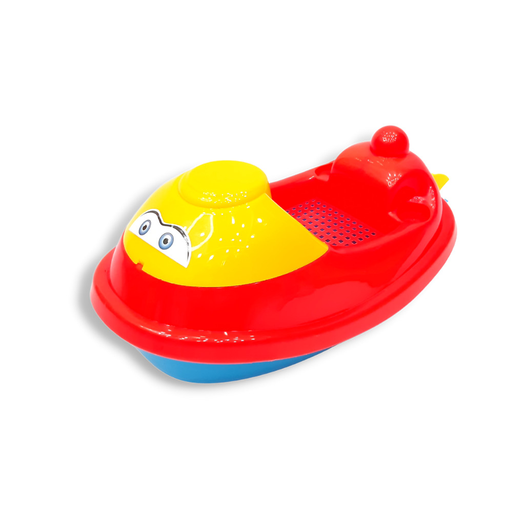 Đồ chơi xúc cát đi biển Ca nô có guồng quay cát HT7531