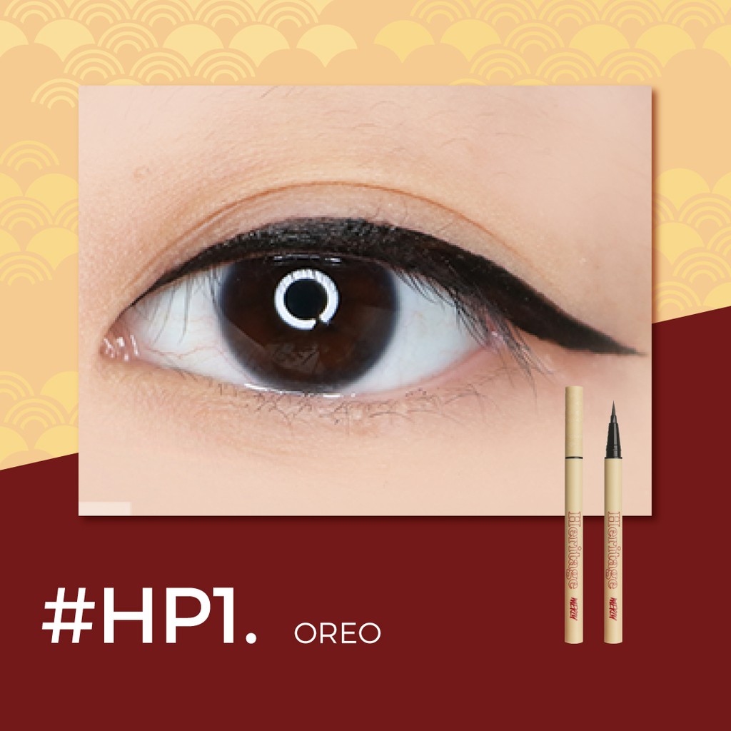 Bút Kẻ Mắt Nước Chống Trôi Hiệu Quả Cho Đôi Mắt Sắc Nét Merzy The Heritage Pen Eyeliner 0.5g