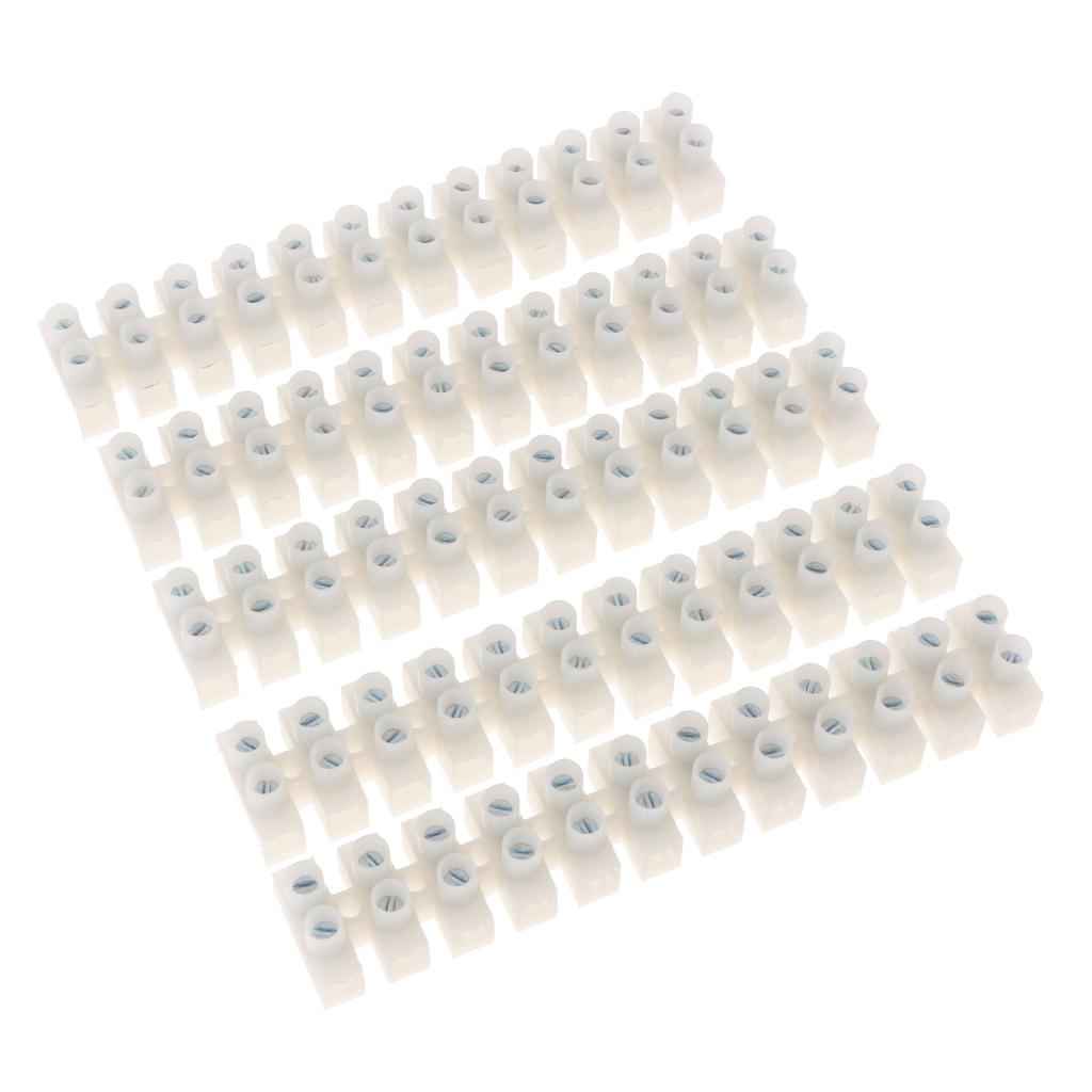 5pcs PA10 Barrier Terminal Strip Block for industry or homeimprovement