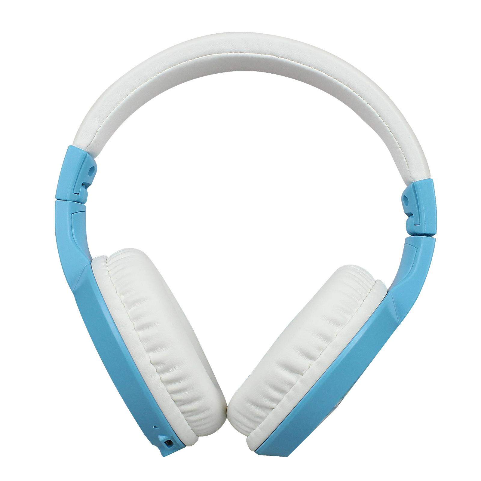 Tai nghe Bluetooth không dây dành cho trẻ em tích hợp micrô trên tai giới hạn âm lượng 85dB - Màu hồng