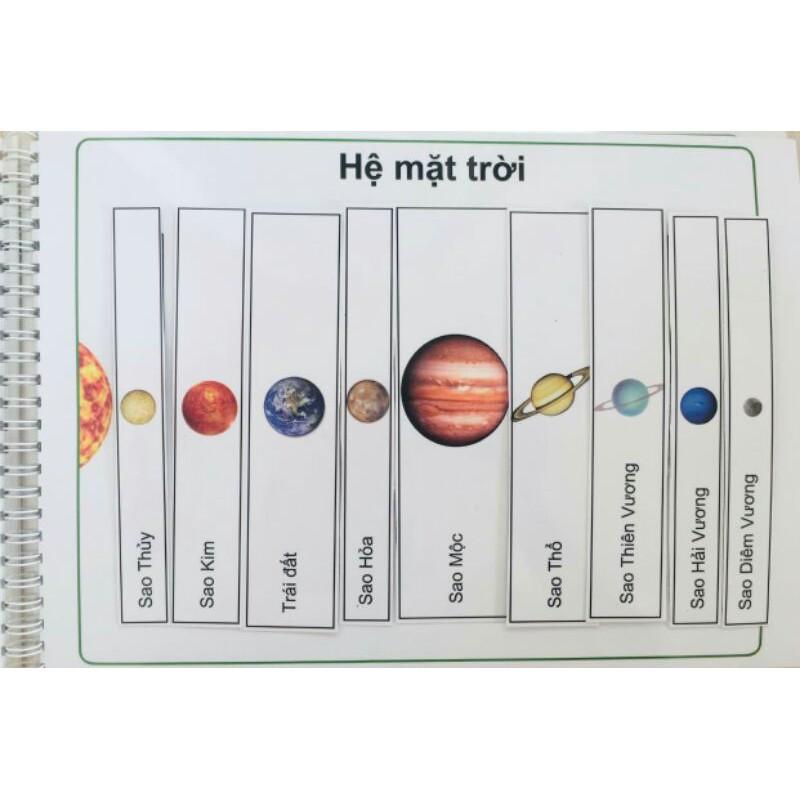 HỌC LIỆU BÓC DÁN MONTESSORI GIÚP BÉ PHÁT TRIỂN TƯ DUY