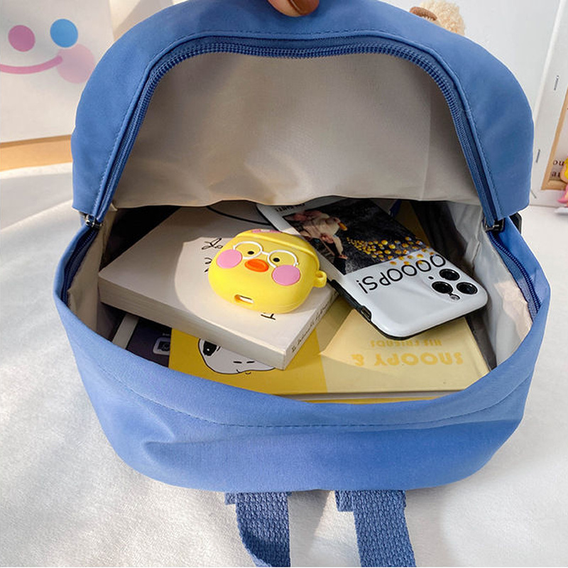Mới Cotton Trẻ Em Mẫu Giáo Trường Túi Trẻ Em Ba Lô Học Sinh Truyện Tranh Schoolbag Gấu Ba Lô Cho Bé Gái Bé Trai Túi Sách