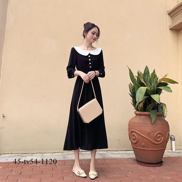 Đầm xinh cổ bèo cao cấp  tv21-121