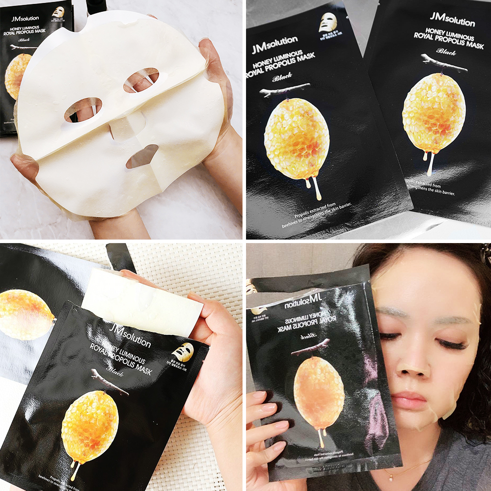 [ 10 Miếng ] MẶT NẠ SĂN CHẮC DA JMSOLUTION HONEY LUMINOUS ROYAL PROPOLIS MASK 30ML