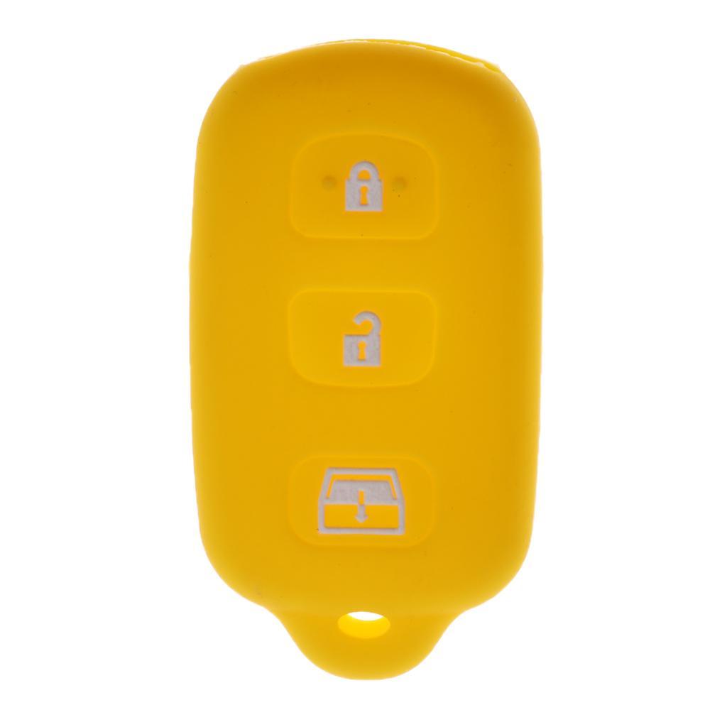 3BTN Car Remote Key Protective Silicone Case Cover For