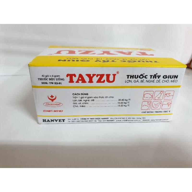 1 hộp hỗ trợ g.iun tayzu đỏ 40 gói