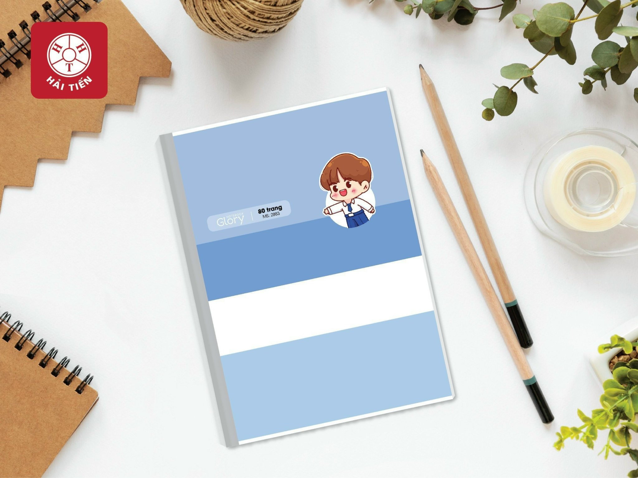 Vở kẻ ngang Hải Tiến Glory 80 trang 2883