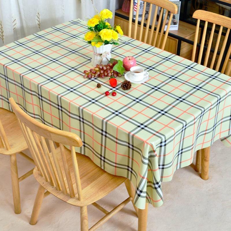 Khăn Trải Bàn Bằng Nhựa PVC Chống Thấm Nước/Dầu/Bụi Bẩn Tiện Dụng