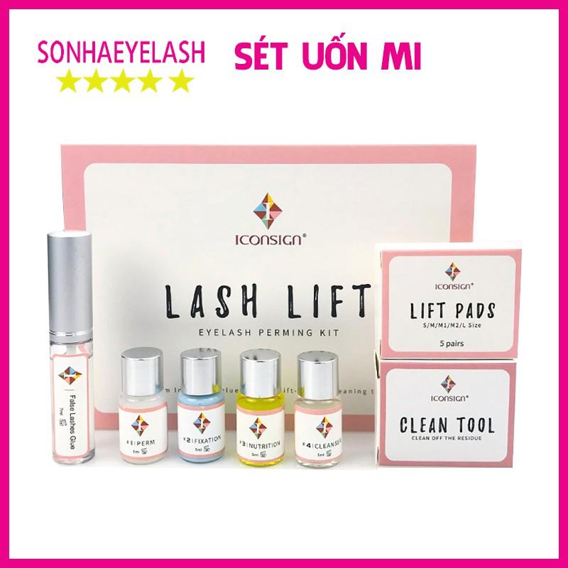 Sét uốn mi collagen 3D 6D, sét uốn mi LASH LIFT Hàn Quốc