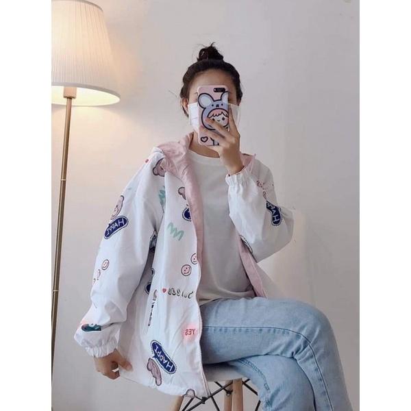 Áo khoác dù 2 lớp AD161 ulzzang nam nữ