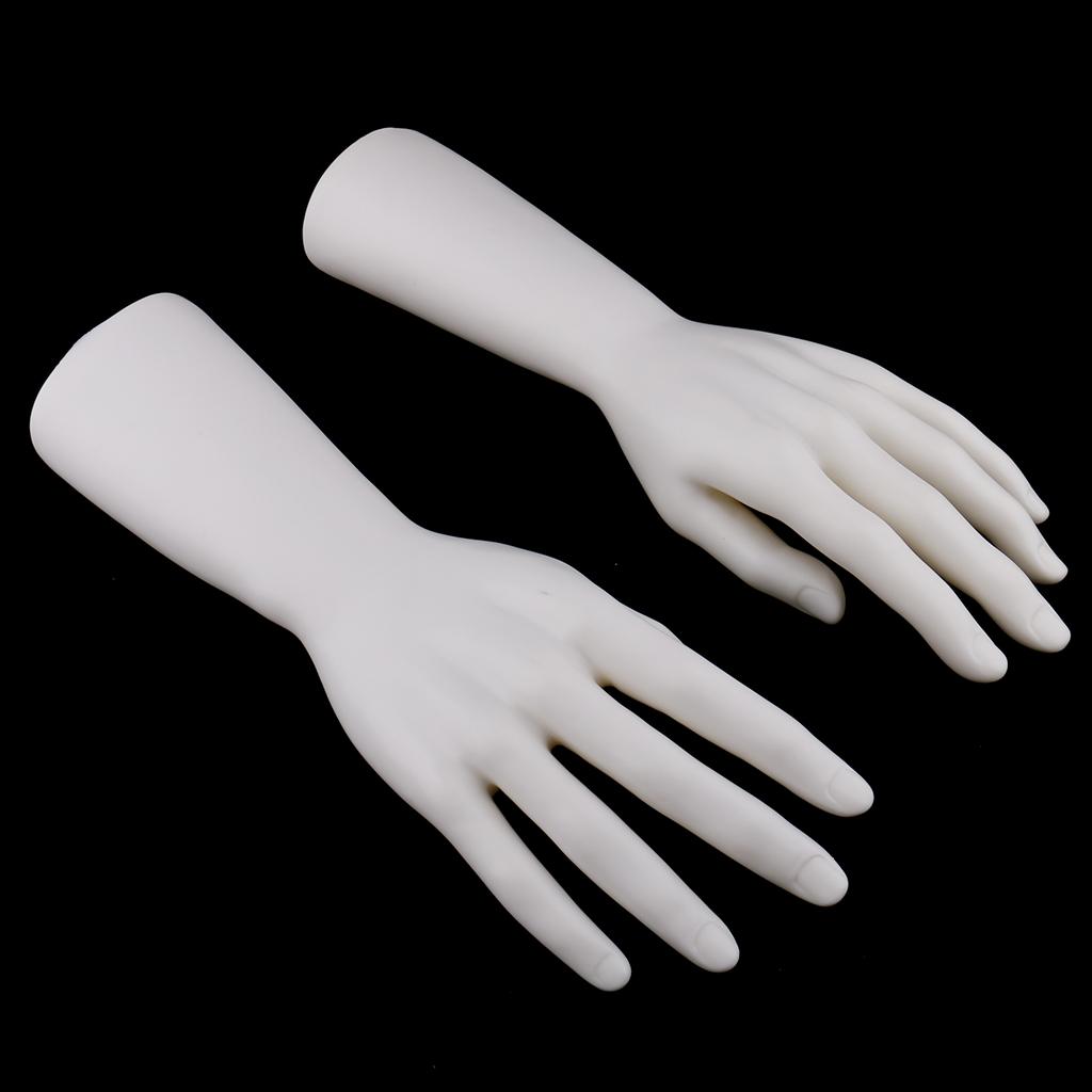 Set 2 Bàn Tay Mannequin Dùng Trưng Bày Vòng Tay / Đồng Hồ - Tùy chọn màu