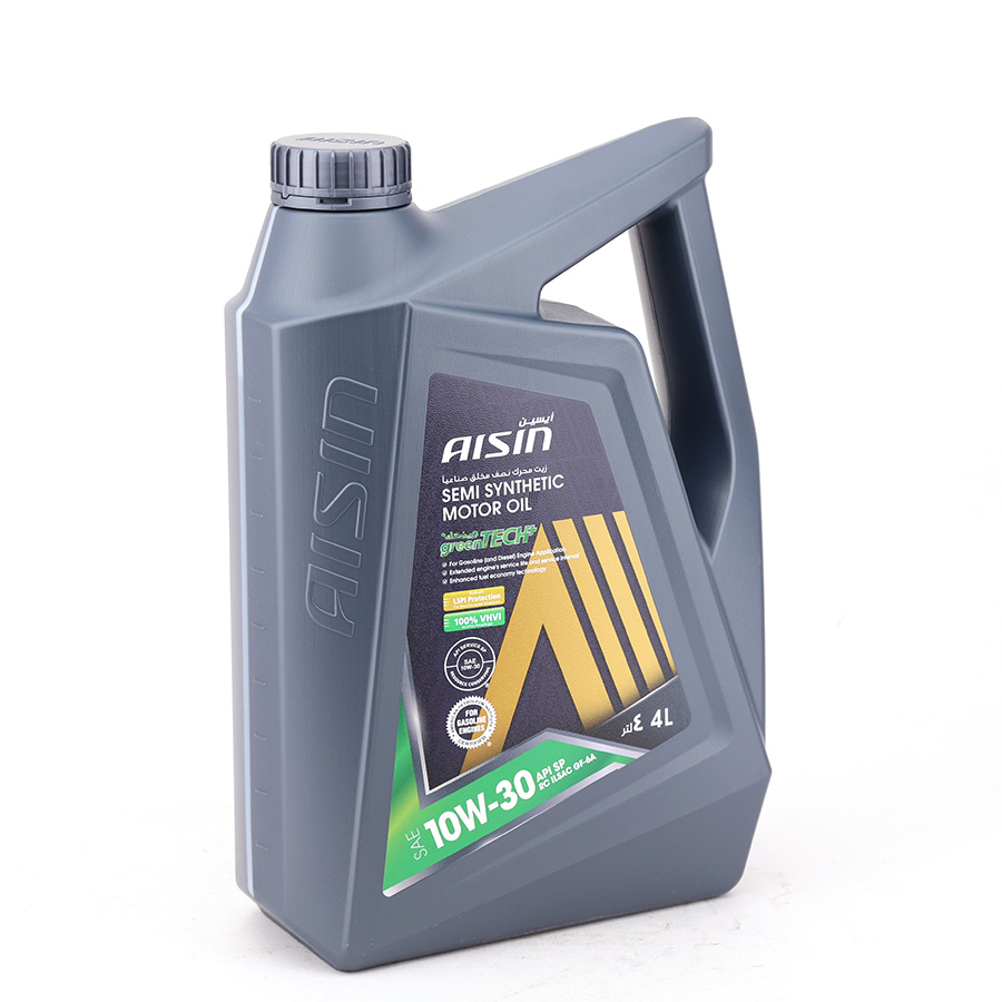 Dầu Nhớt Bán Tổng Hợp AISIN Greentech+ SP 10W30 4 Lít ESSP1034PB - Nhập Khẩu Chính Hãng