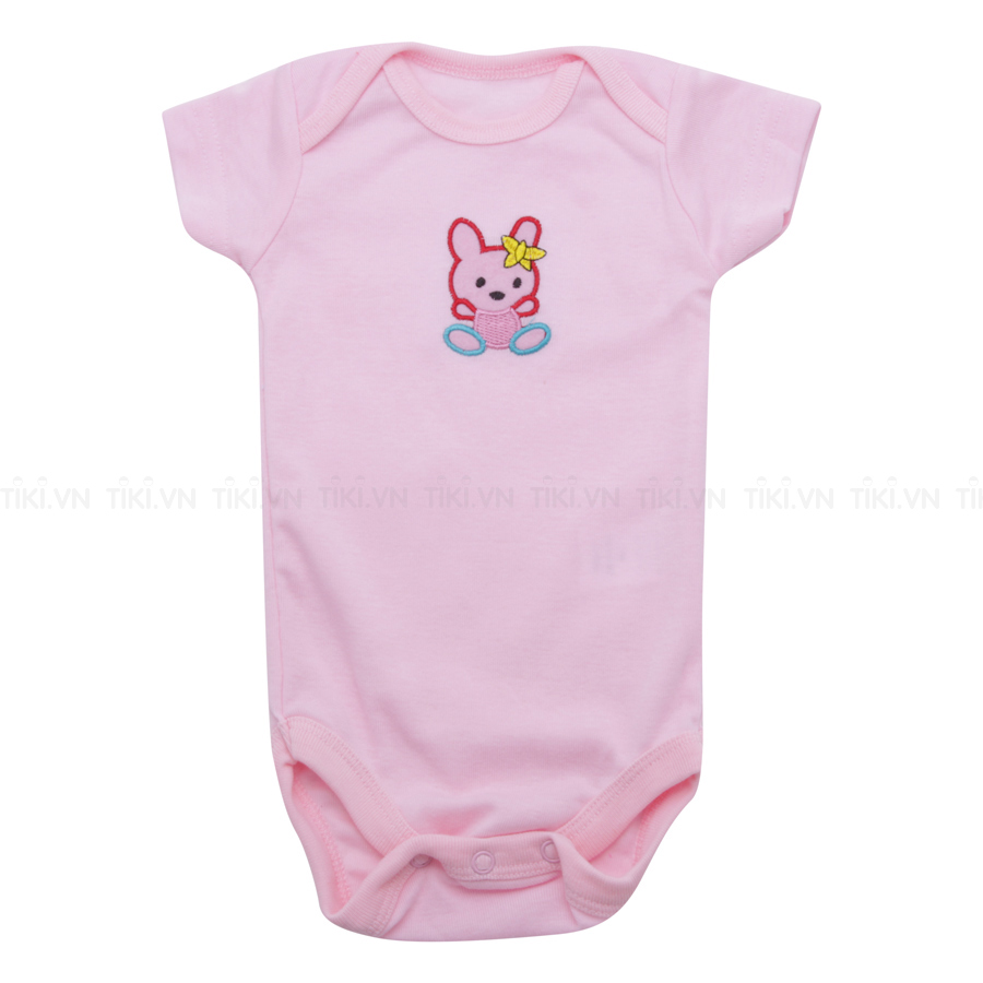 Set 4 Bodysuit Tay Ngắn Cho Bé Gái ( Màu Ngẫu Nhiên ) (Size